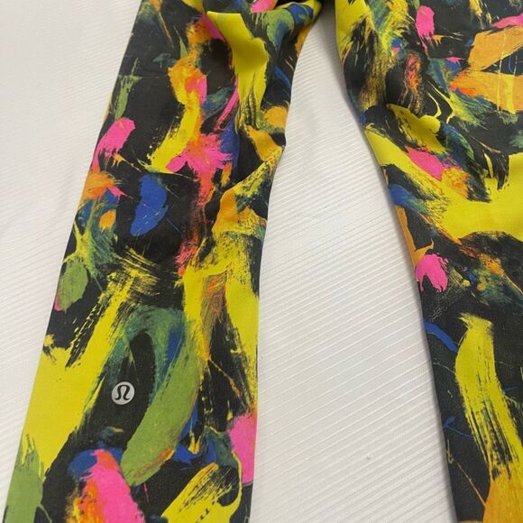 Lululemon Invigorate High Rise Tight Multi Leggings Size 4 - Picture 10 of 11